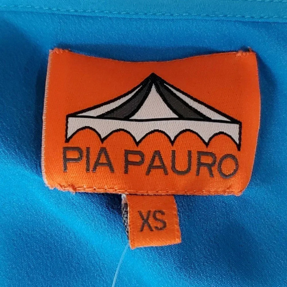 Pia Pauro Asymetrical One Shoulder Beaded Dress - Picture 8 of 12